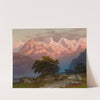 Mountain landscape with staffage (1859) by Józef Marszewski