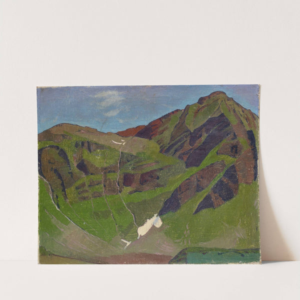 Mountain Motif by Franz Marent