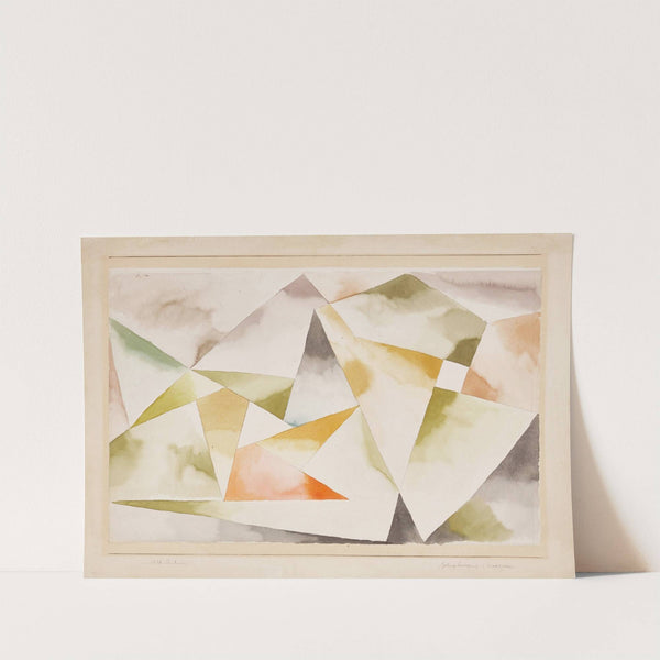 Mountain Movement (In Three and Four Time) (1928) by Paul Klee