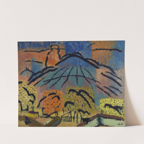 Mountain near Metzinger by Johann Walter-Kurau