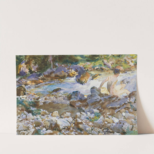 Mountain Stream by John Singer Sargent