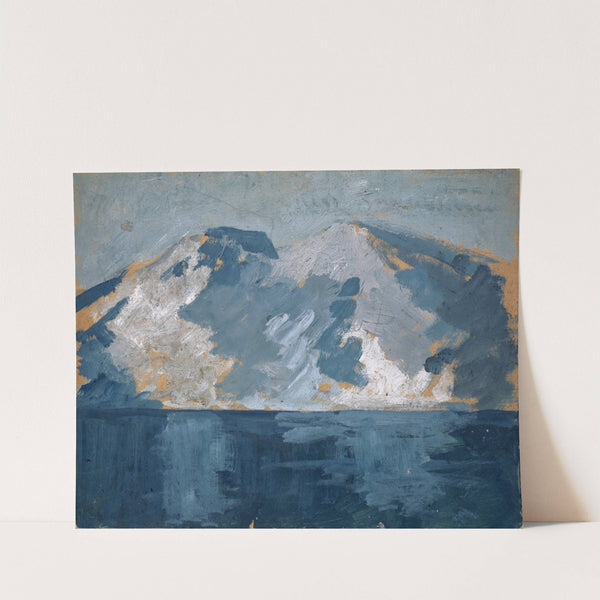 Mountainous Coast by Ernst Schiess