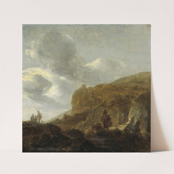 Mountainous Landscape (1630 - 1660) by Guillam Dubois