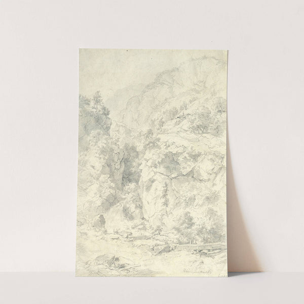 Mountainous Landscape (1901) by Andreas Achenbach