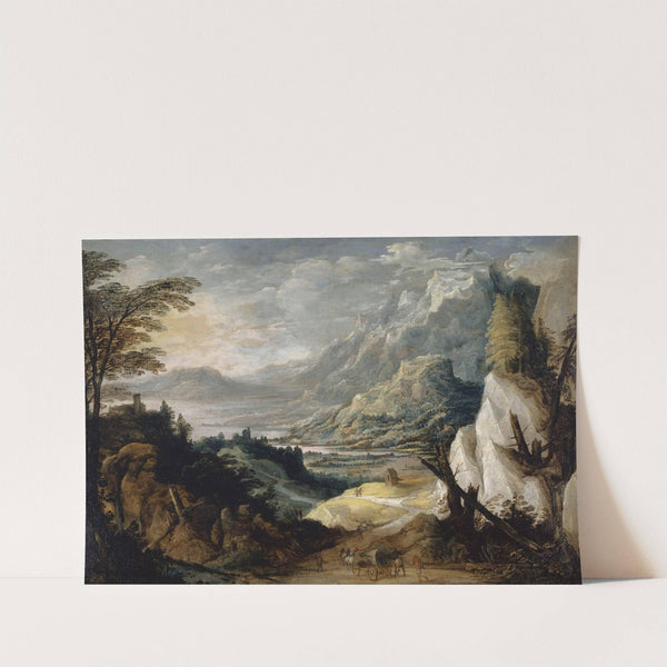 Mountainous Landscape (1620s) by Joos de Momper
