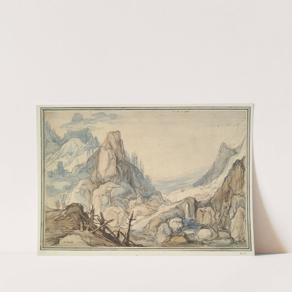 Mountainous Landscape (17th century) by Follower of Jan Brueghel the Elder