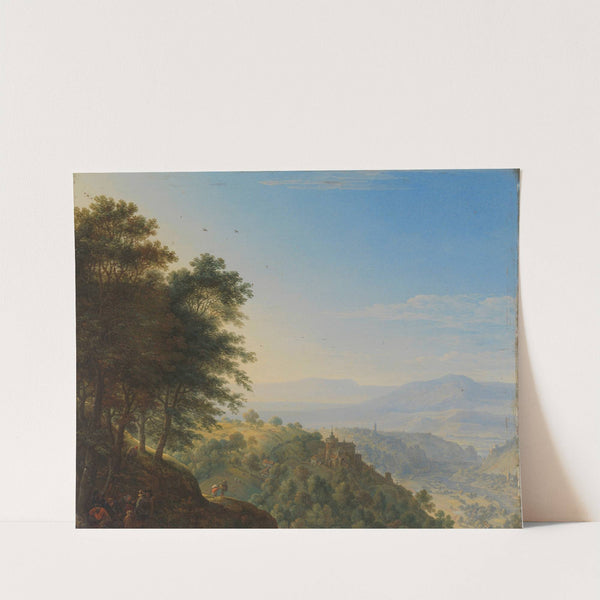Mountainous landscape near Boppard aan de Rijn by Herman Saftleven
