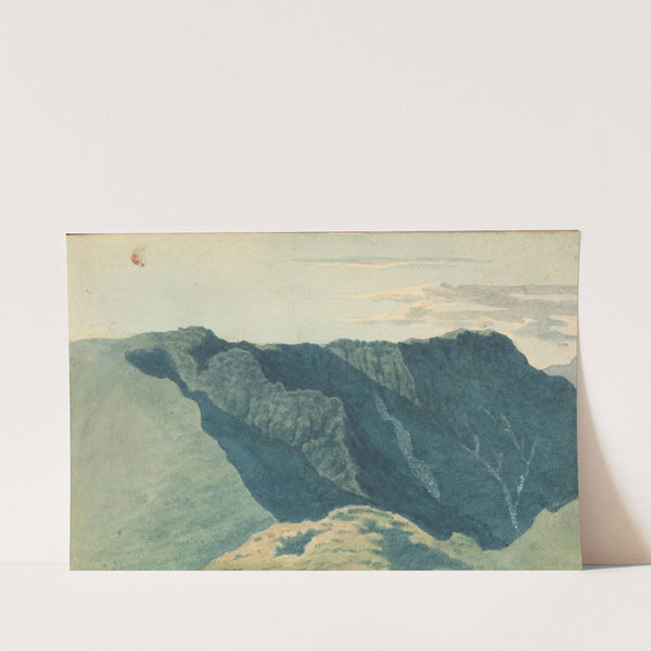 Mountainous Landscape Scene by Thomas Bradshaw