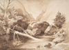 Mountainous Landscape with a Brook
