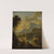 Mountainous Landscape with Rider at Sunset by Jan Hackaert
