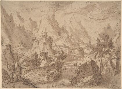 Mountainous Landscape with Tobias and the Angel