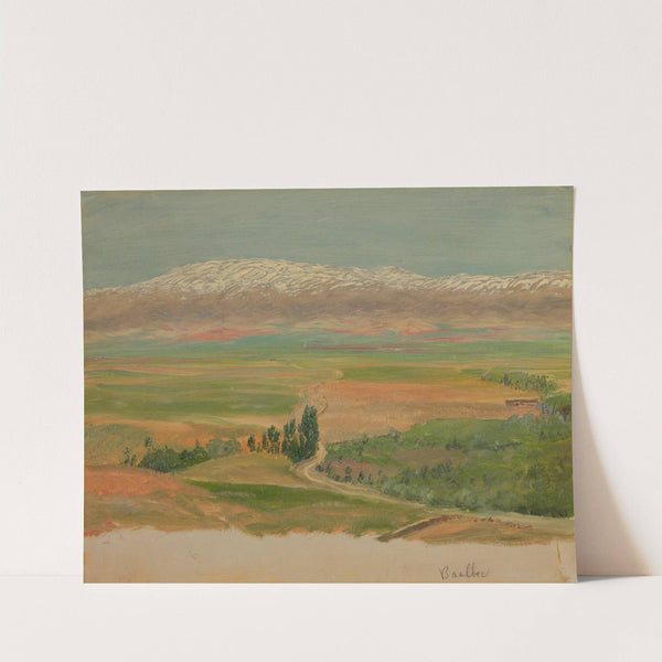 Mountains near Baalbec (1868) by Frederic Edwin Church