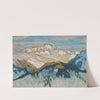 Mountains. Study from Switzerland by Anna Boberg