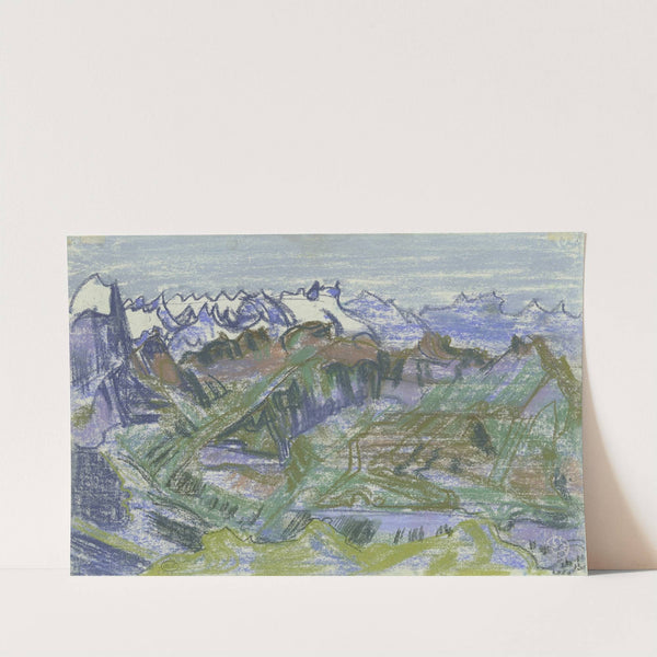 Mountainscape 2 by August Babberger