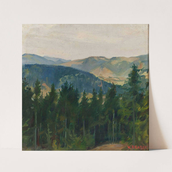 Mountainscape (circa 1905) by Wincenty Drabik