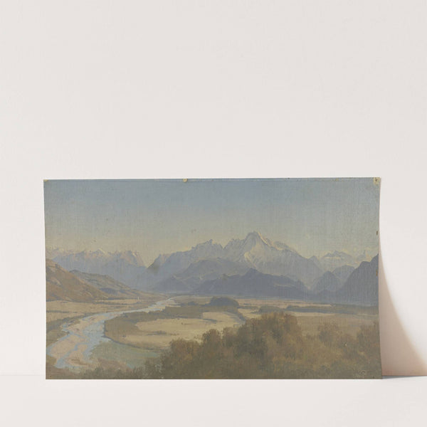 Mountainscape by Eduard Wilhelm Pose