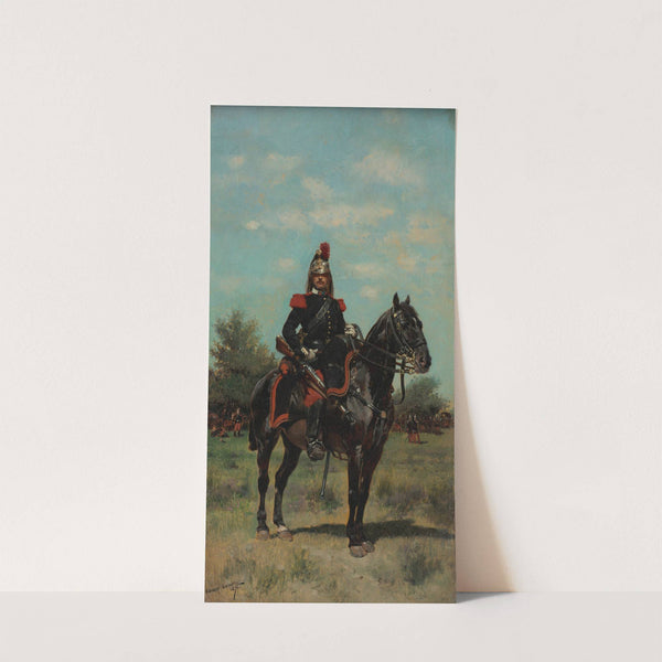 Mounted Dragoon Officer (1876) by Jean-Baptiste Édouard Detaille