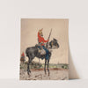 Mounted Soldier on Guard by Arthur-Alfred Brunel de Neuville