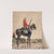 Mounted Soldier on Guard by Arthur-Alfred Brunel de Neuville
