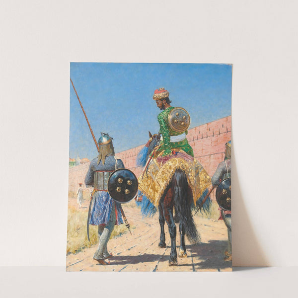 Mounted Warrior in Jaipur by Vasily Vereshchagin