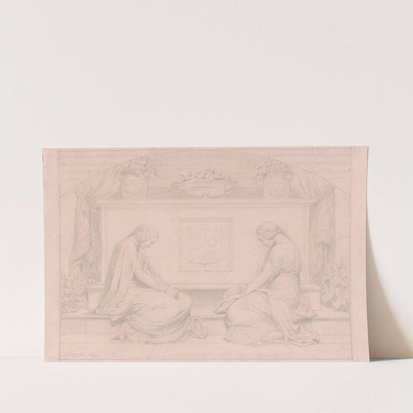 Mourners at a Tomb by Paul Delaroche