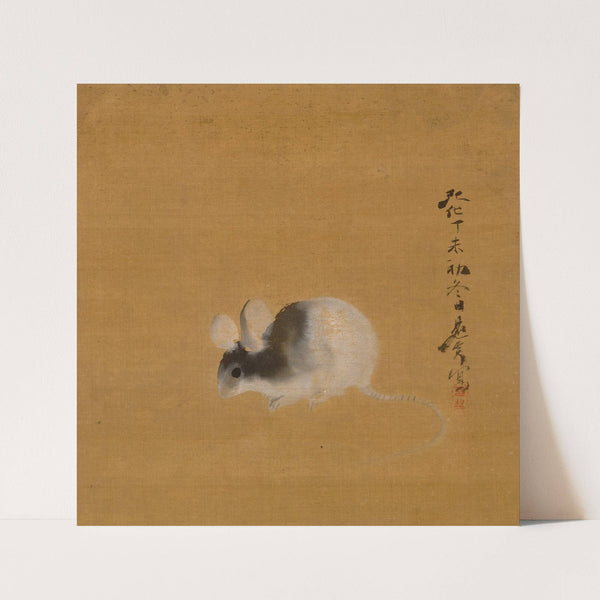 Mouse (1847) by Shibata Zeshin