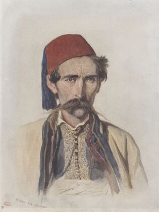 Moustachioed Slav in Belgrade
