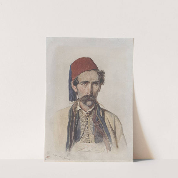 Moustachioed Slav in Belgrade by Théodore Valerio