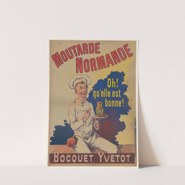 Moutarde normande. Bocquet Yvetot (1893) by Imp. Charles Verneau
