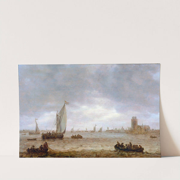 Mouth of the Meuse (Dordrecht) by Jan van Goyen