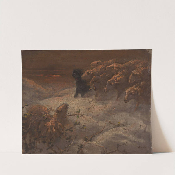 Moutons by August Friedrich Schenck