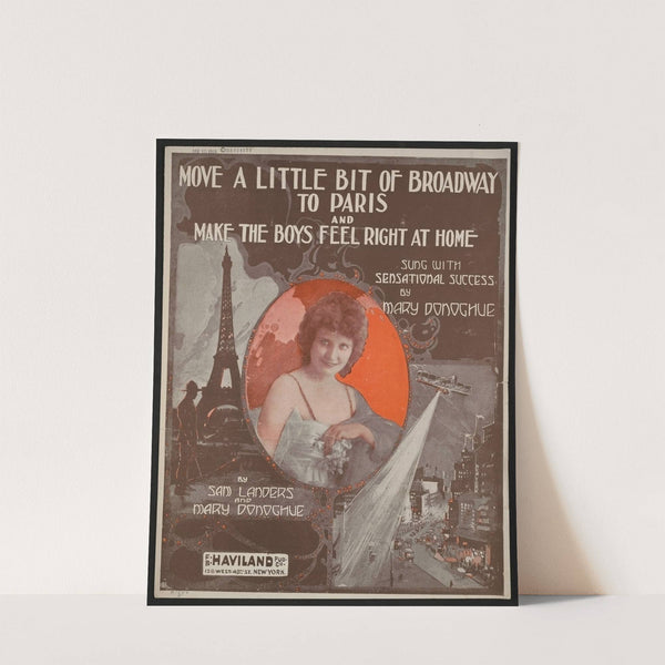 Move a little bit of Broadway to Paris and make the boys feel right at home by Anonymous