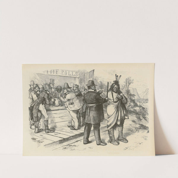 Move on!. (1871) by Thomas Nast