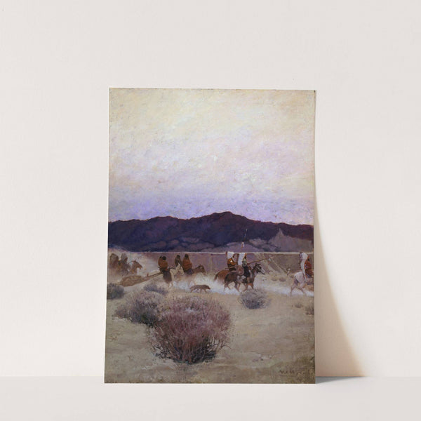 Moving Camp (1908) by N. C. Wyeth