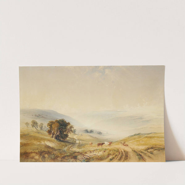 Moving Mists (1848) by Copley Fielding