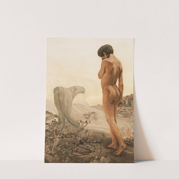 Mowgli Leaving The Jungle by Charles Maurice Detmold