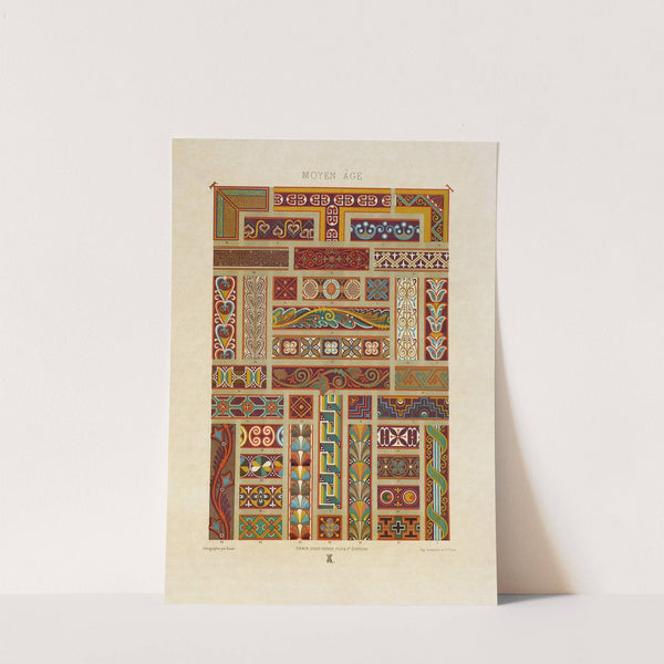 Moyen Age (1880 - 1889) by Auguste Racinet