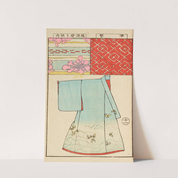 Moyō bijutsu benran Pl.13 (1893) by Hironobu Asai