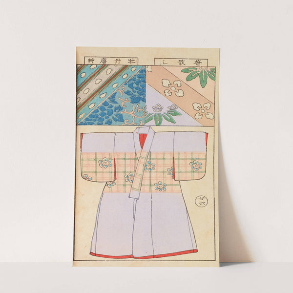 Moyō bijutsu benran Pl.28 (1893) by Hironobu Asai