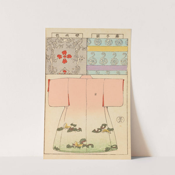 Moyō bijutsu benran Pl.48 (1893) by Hironobu Asai