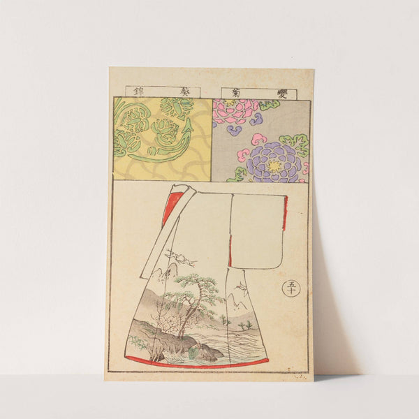 Moyō bijutsu benran Pl.52 (1893) by Hironobu Asai