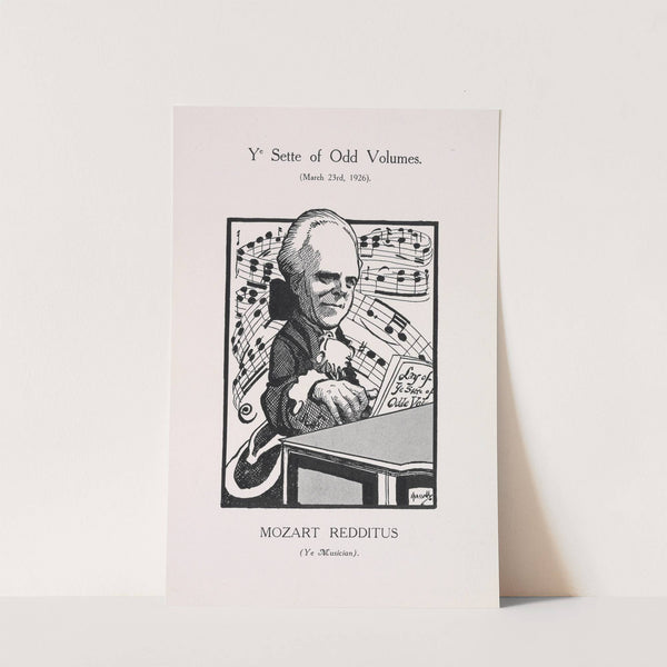 Mozart redditus by John Hassall