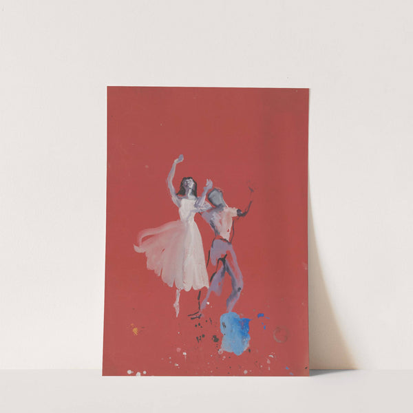 Mozartiana – maquette de costume – couple dansant (1933) by Christian Bérard