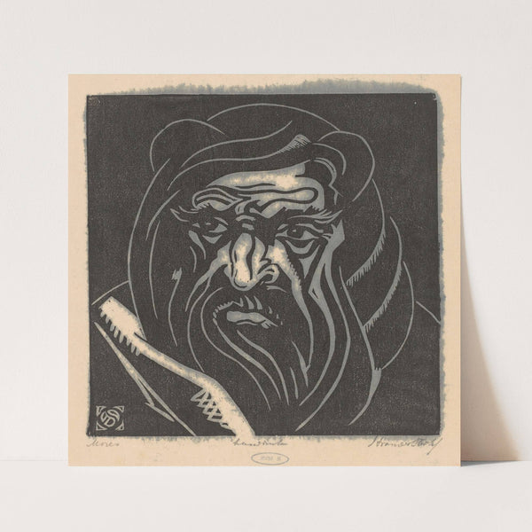 Mozes (1880 - 1932) by Henri van der Stok