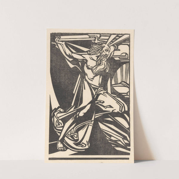 Mozes met de tafelen der wet by Johannes Josephus Aarts