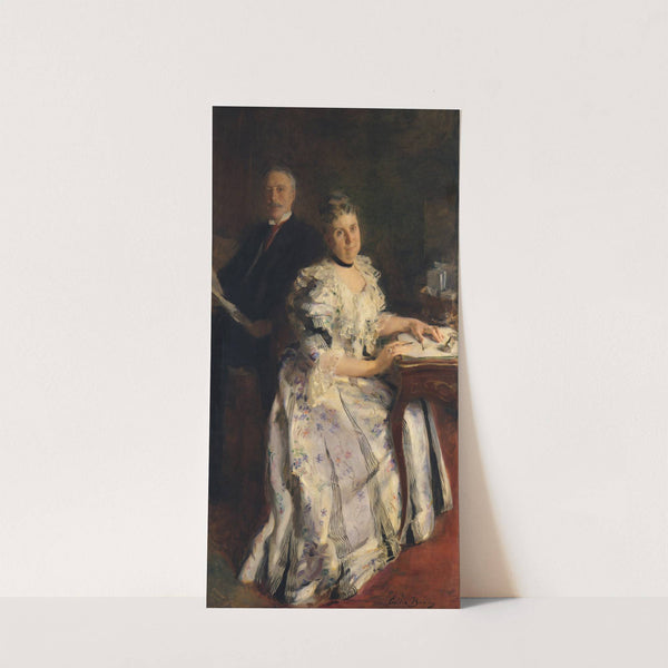 Mr. and Mrs. Anson Phelps Stokes (circa 1898) by Cecilia Beaux