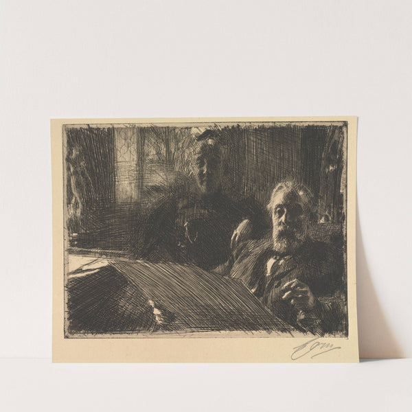 Mr. and Mrs. Fürstenberg (1895) by Anders Zorn