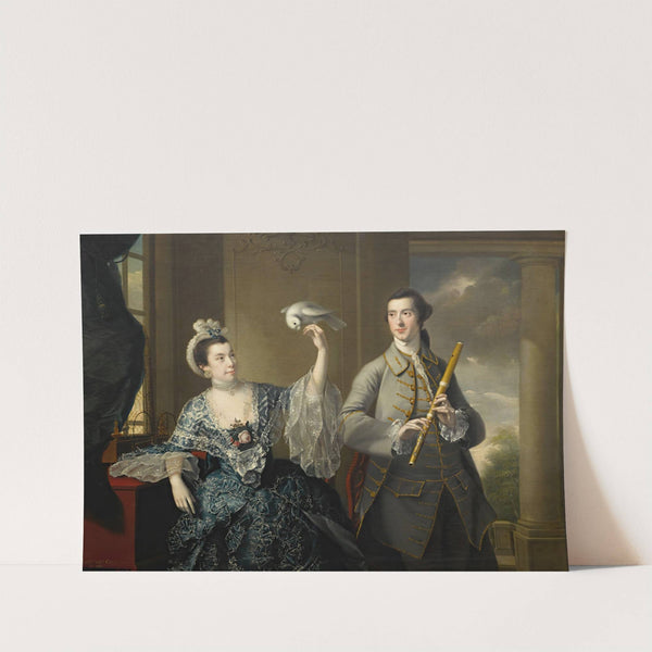 Mr. and Mrs. William Chase by Joseph Wright of Derby