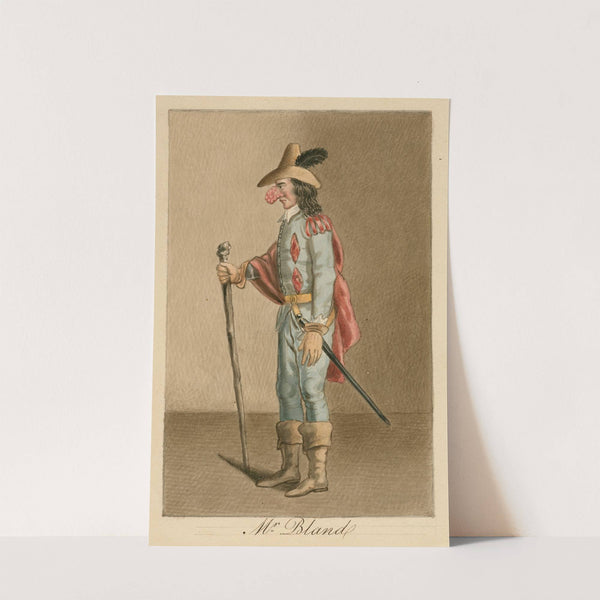 Mr. Bland, actor and dramatist (as Bardolph) by George Perfect Harding