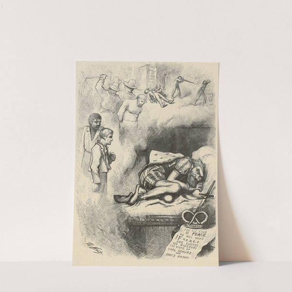 Mr. Carl Schurz and his victims (1872) by Thomas Nast